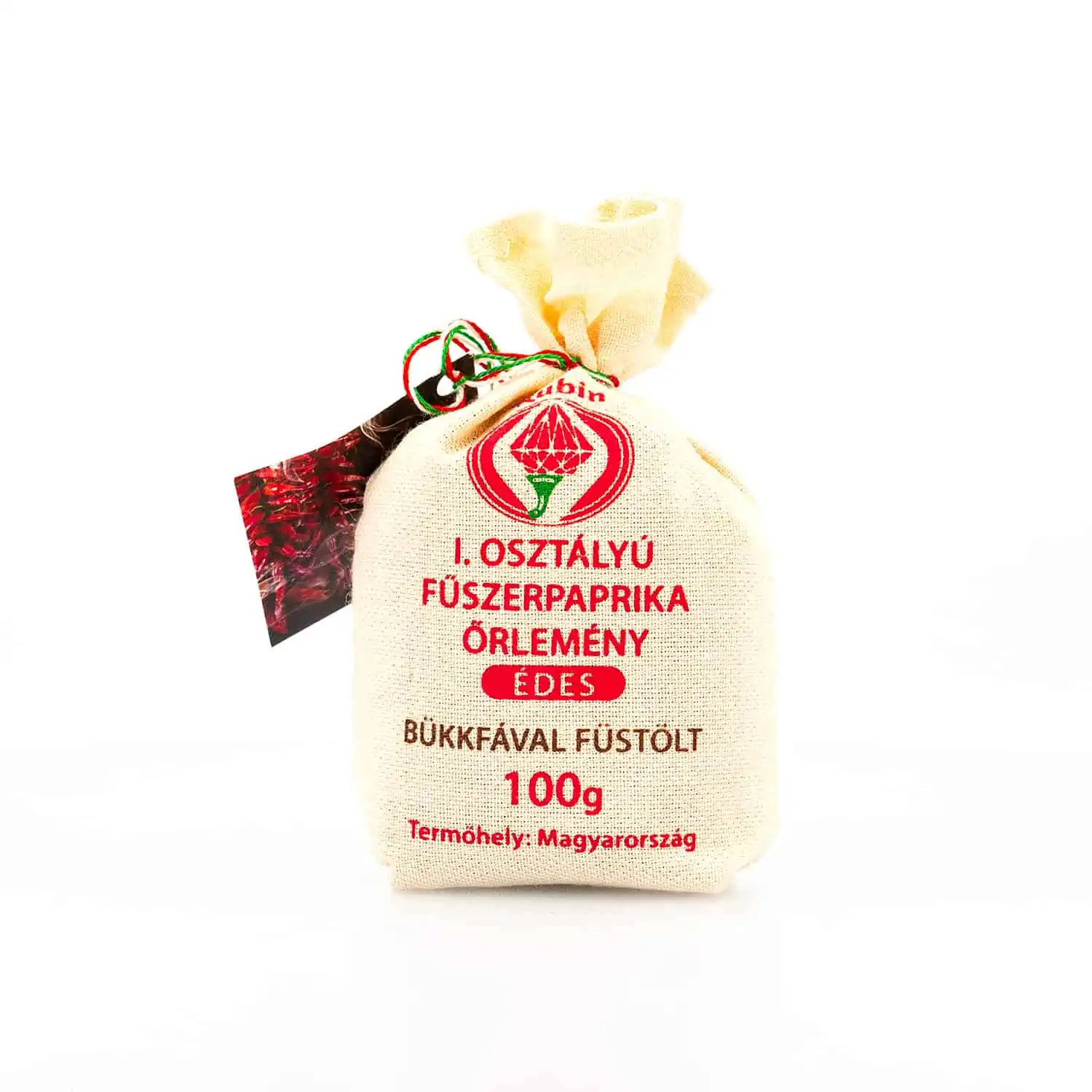 Rubin Paprika Füstölt fűszerpaprika őrlemény díszzsákban édes - 0,35 l